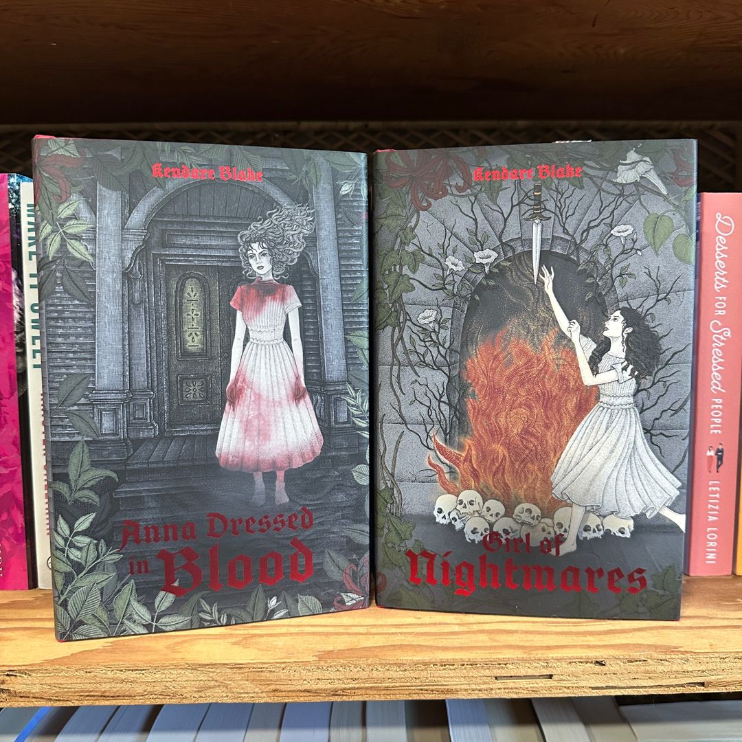 OWLCRATE/SIGNED Anna Dressed In Blood & Girl of Nightmares