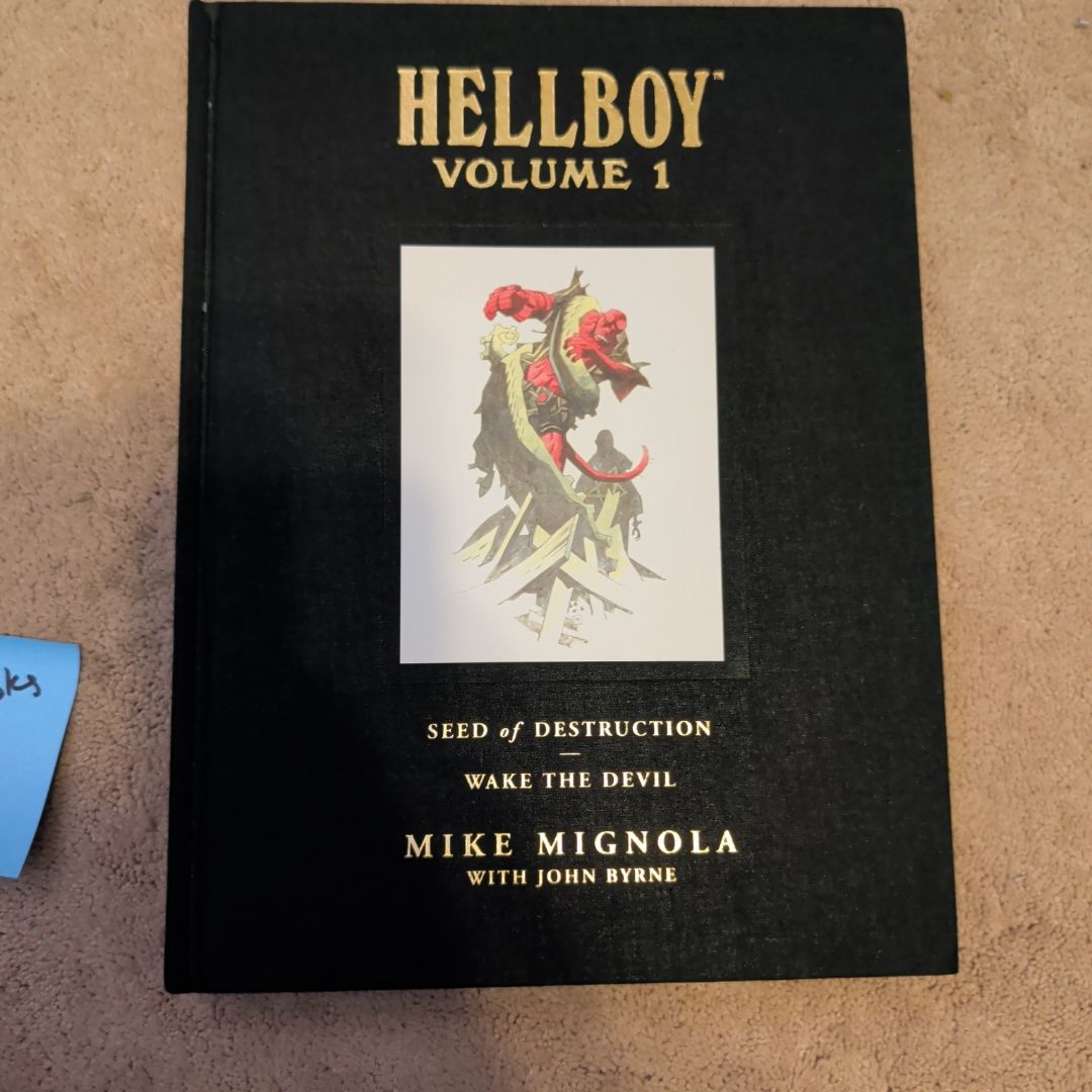 Hellboy Library Vol 1 Seed of Destruction and Wake the Devil
