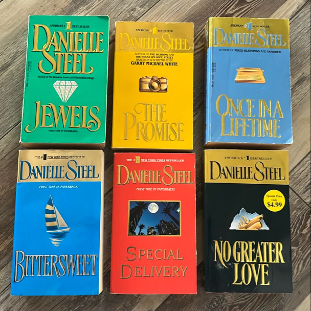 Collection of Danielle Steel Books - 6 in All