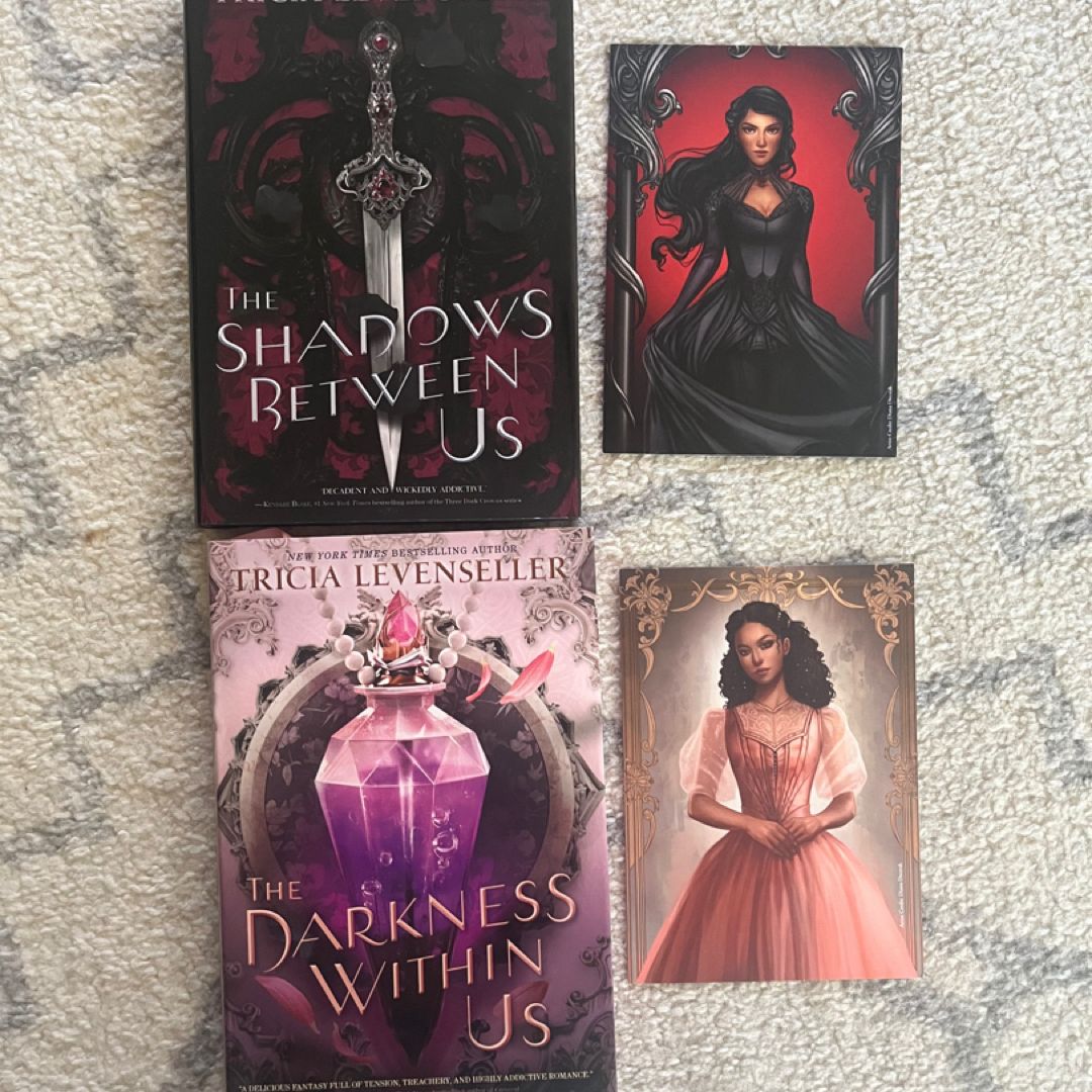 The Shadows Between Us duology by Tricia Levenseller, Hardcover