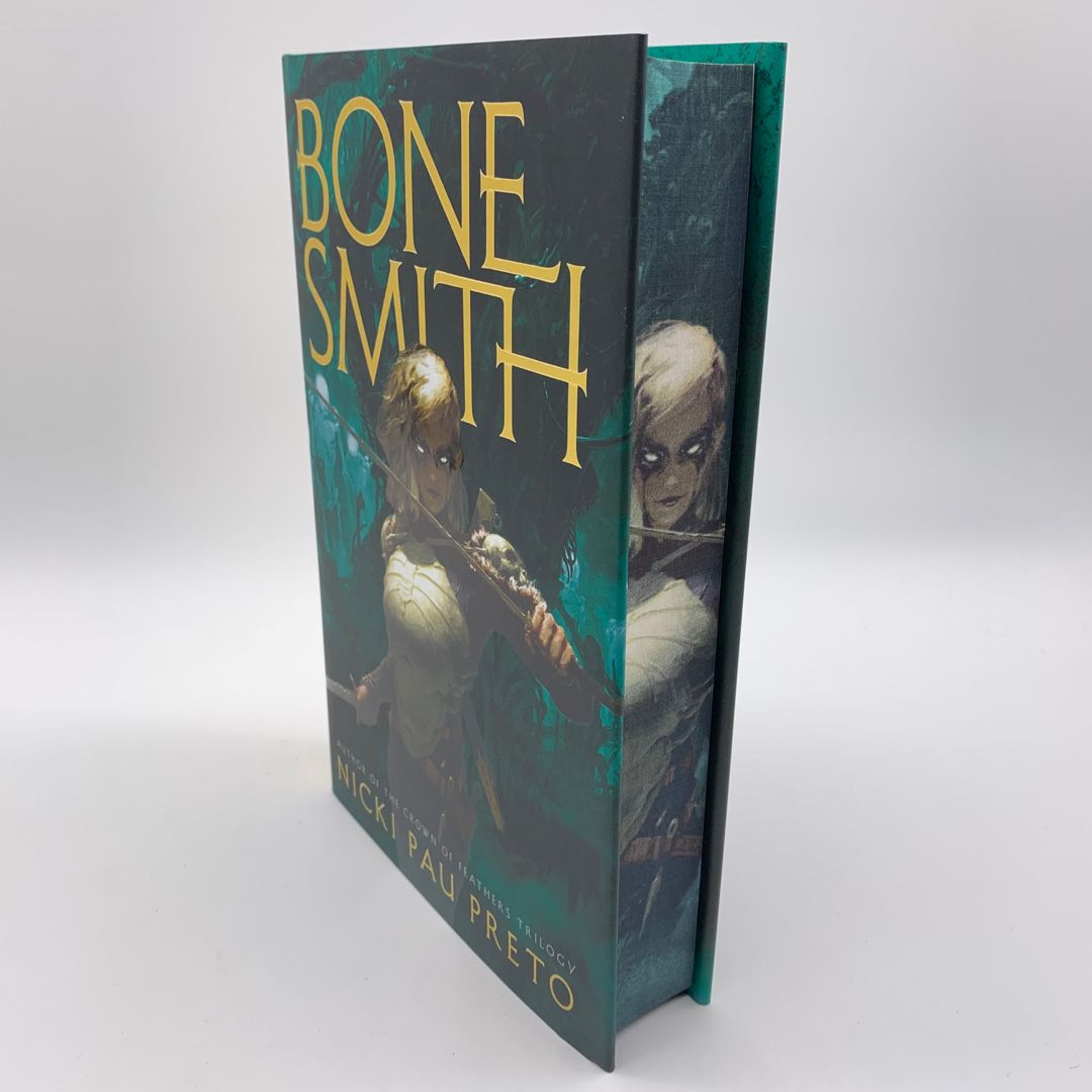 Fairyloot Exclusive Bonesmith Signed Stenciled Edges
