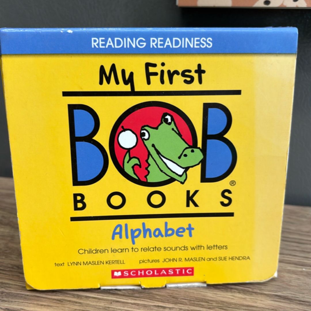 My First Bob Books - Alphabet Box Set Phonics, Letter Sounds, Ages 3 and up, Pre-K (Reading Readiness)