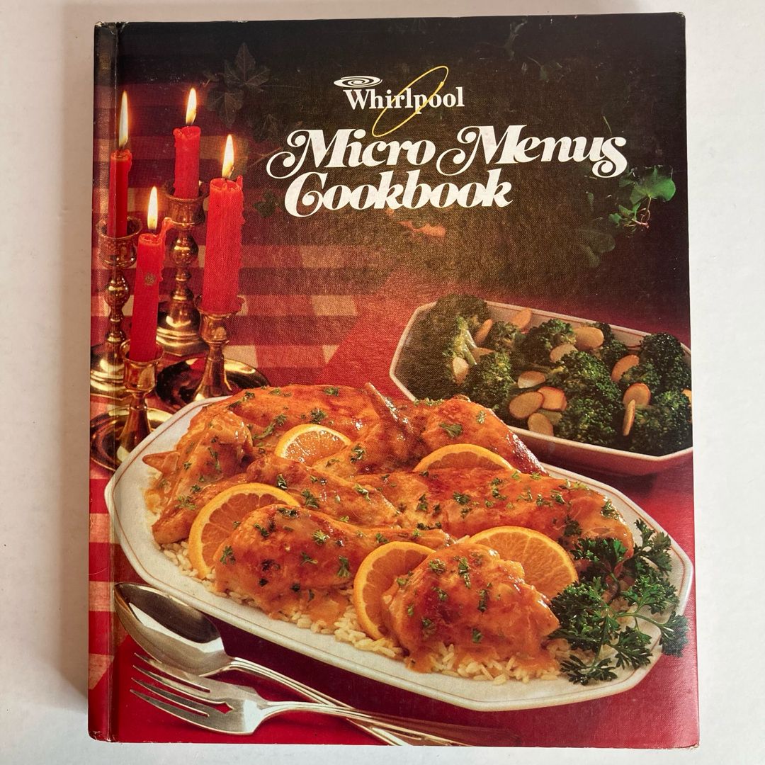 Vintage Whirlpool Micro Menus Cookbook 