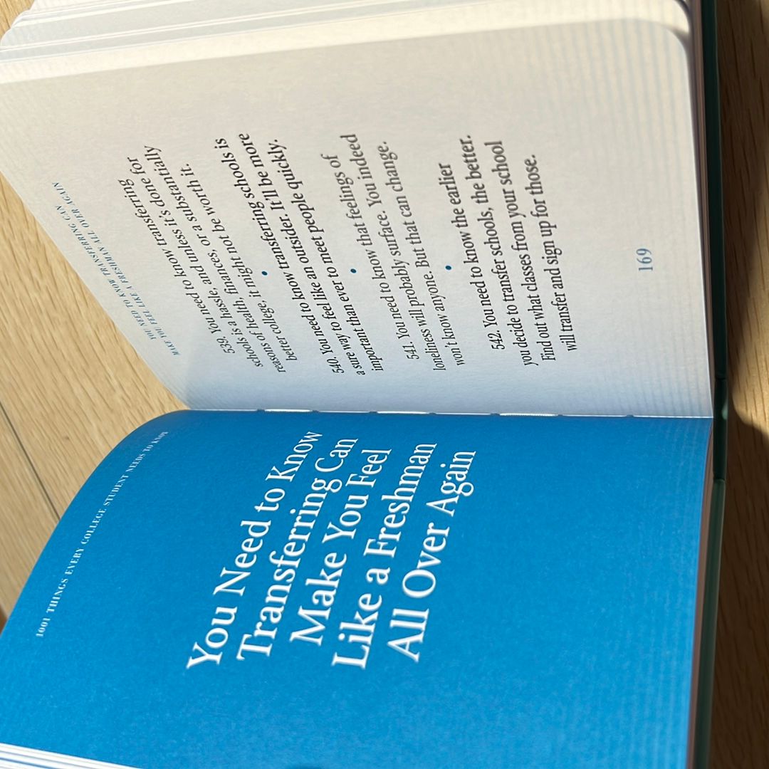 1001 Things Every College Student Needs to Know