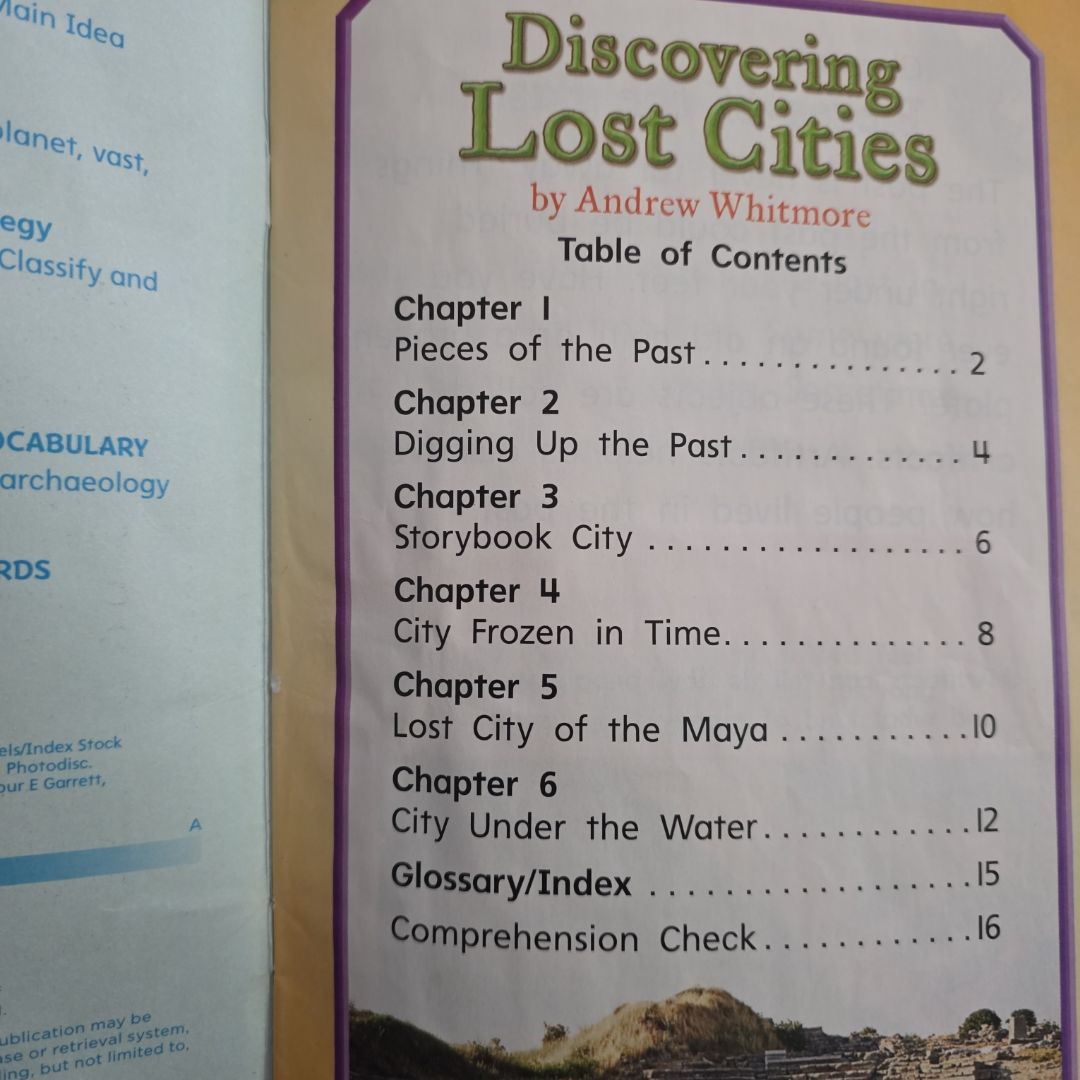 Discovering Lost Cities Reader