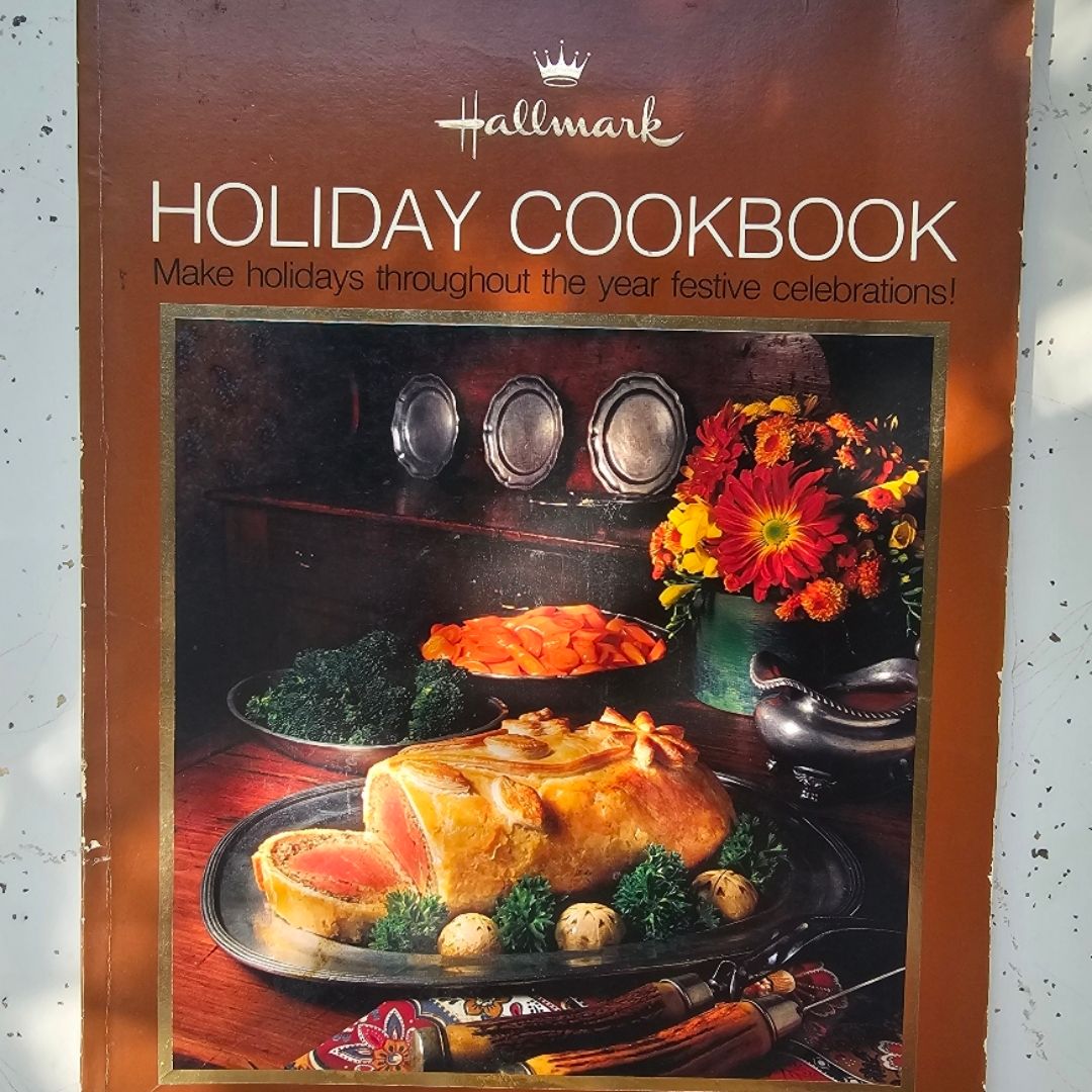 Hallmark Holiday Cookbook Recipes Festive Celebrations Vintage