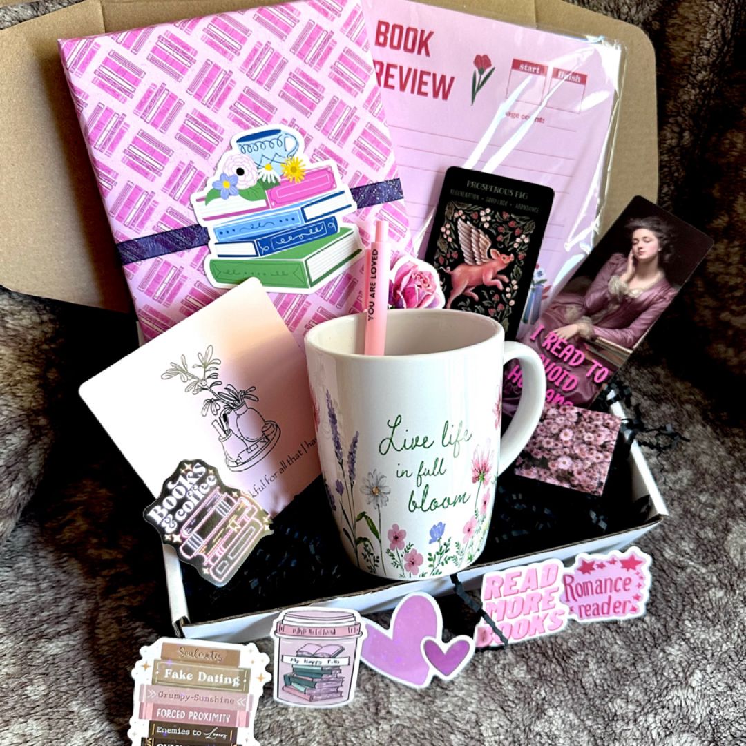 BOOK LOVERS *themed* Blind Date with a Book Box