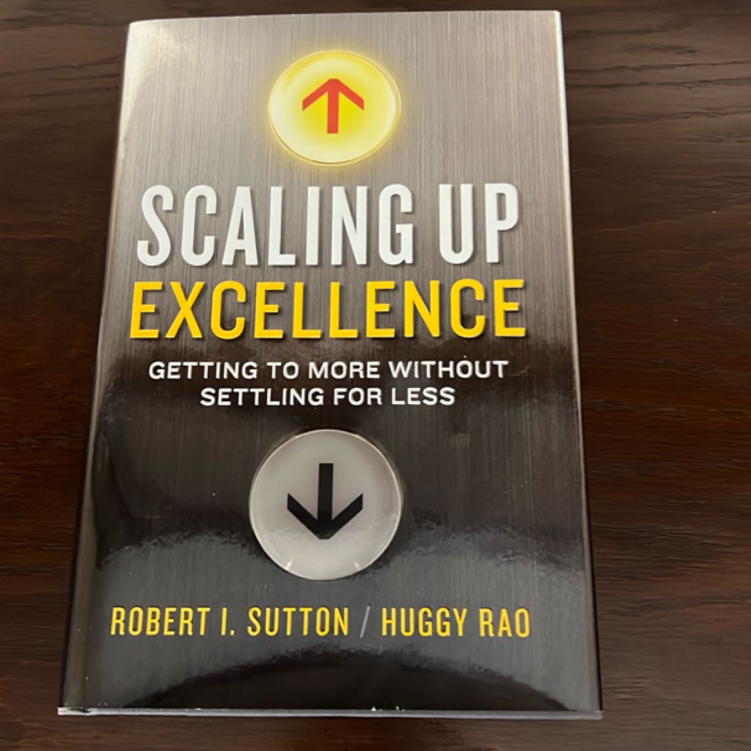 Scaling up Excellence