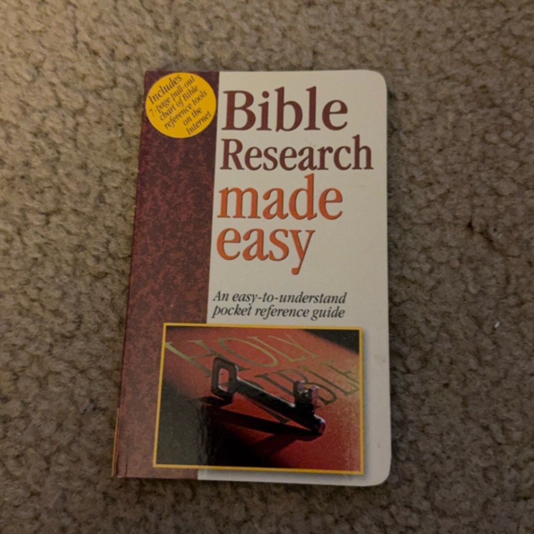 Bible Research Made Easy