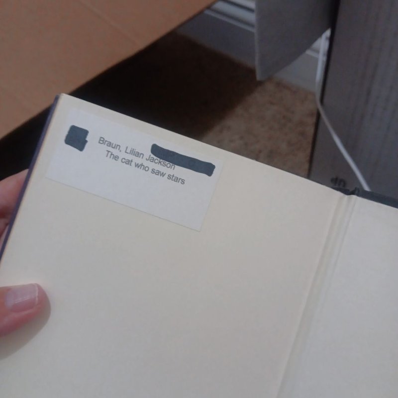 The Cat Who Saw Stars