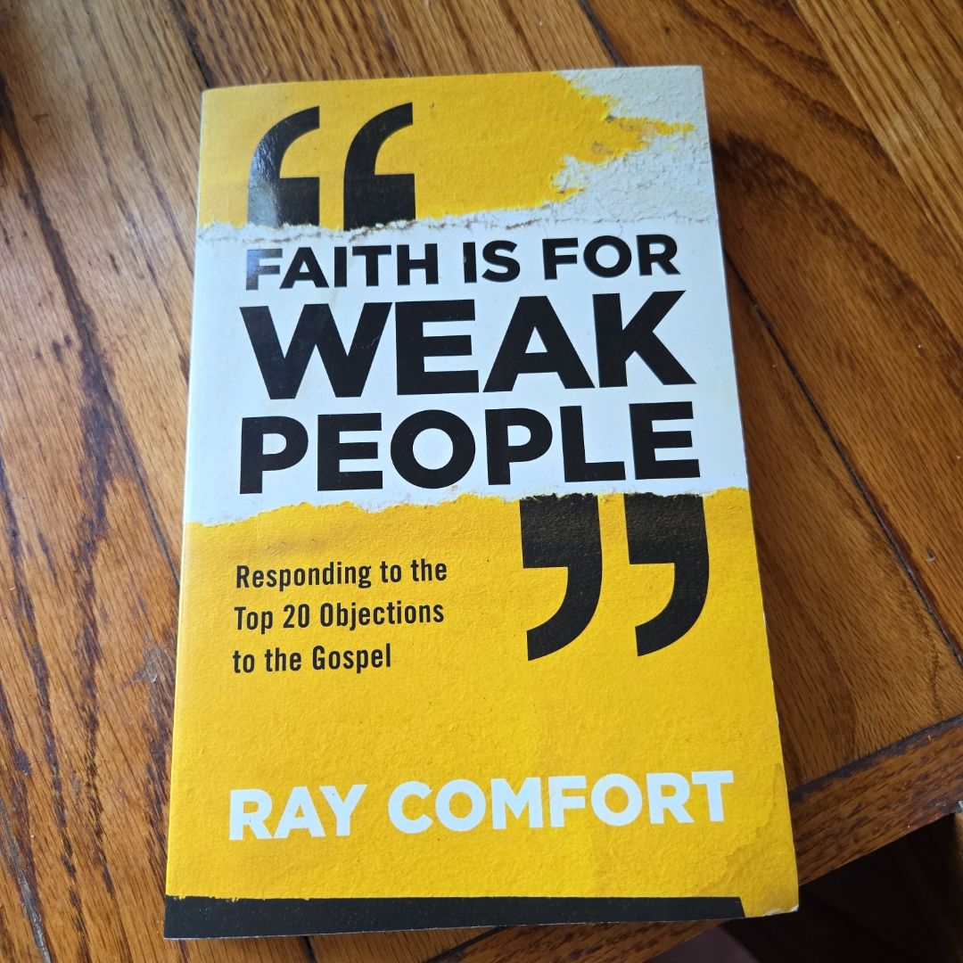 Fairh Is Fir Weak People