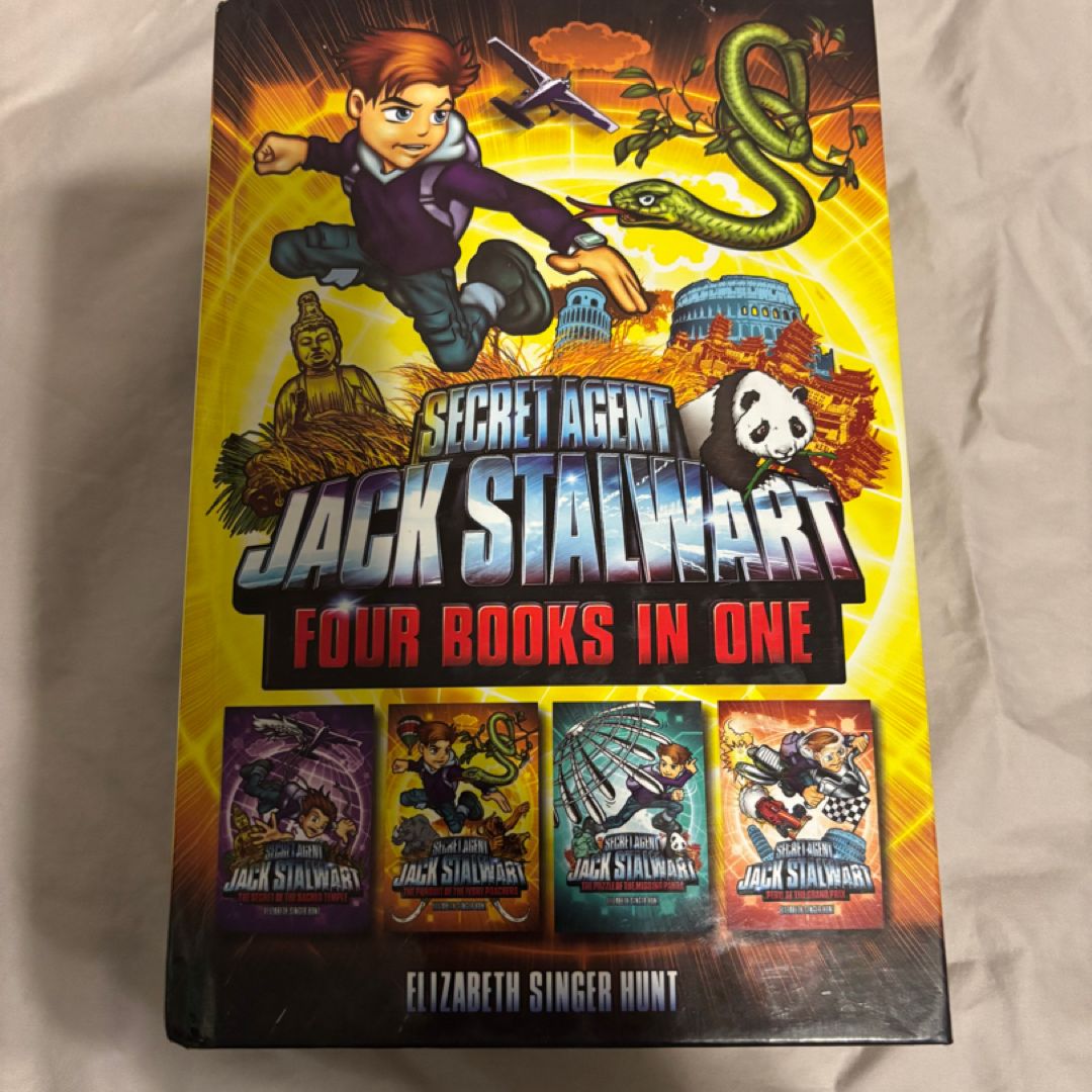 Secret Agent Jack Stalwart (Books 5-8)