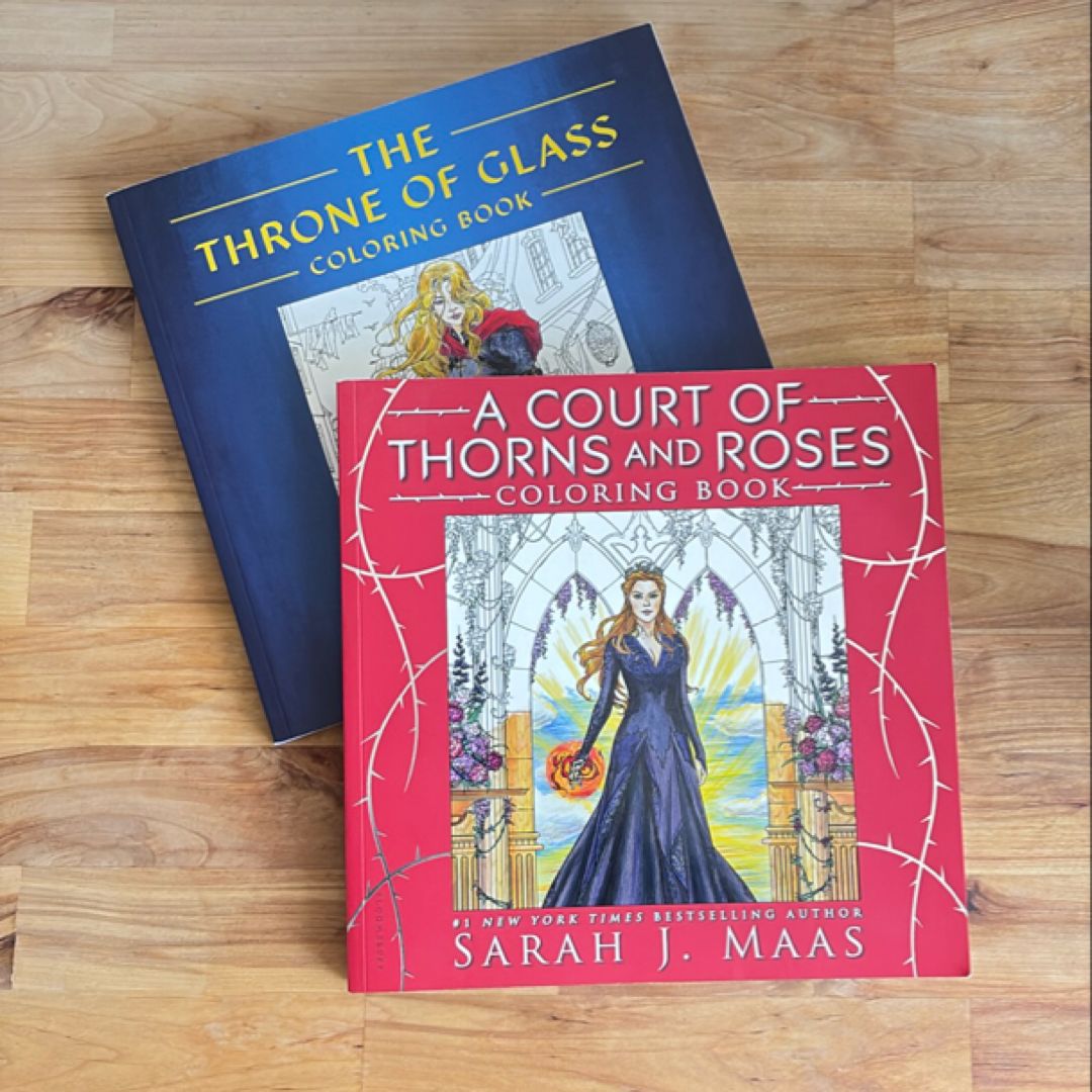 A Court of Thorns and Roses Coloring Book