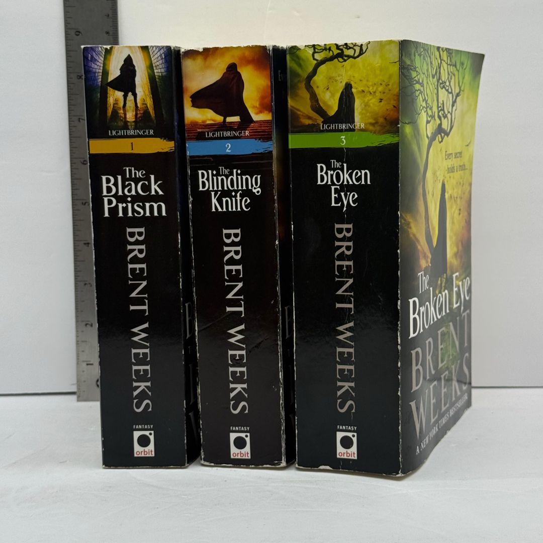 The Black Prism, the binding knife, and The Broken Eye