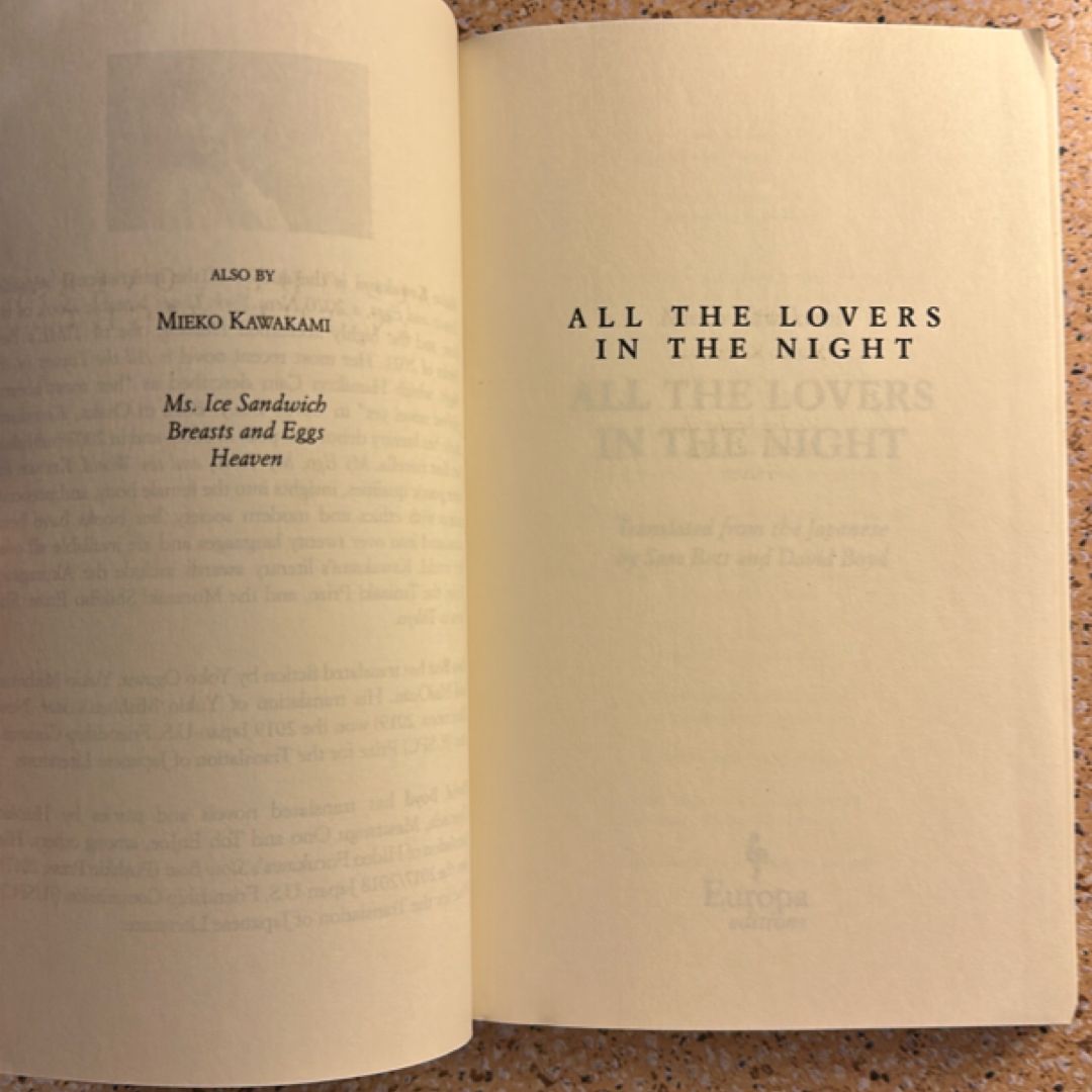 All the Lovers in the Night