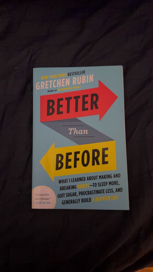 Better Than Before