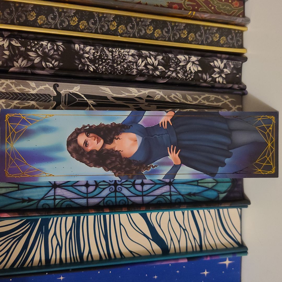 Bookish book double sided foiled bookmark inspired by Crave series