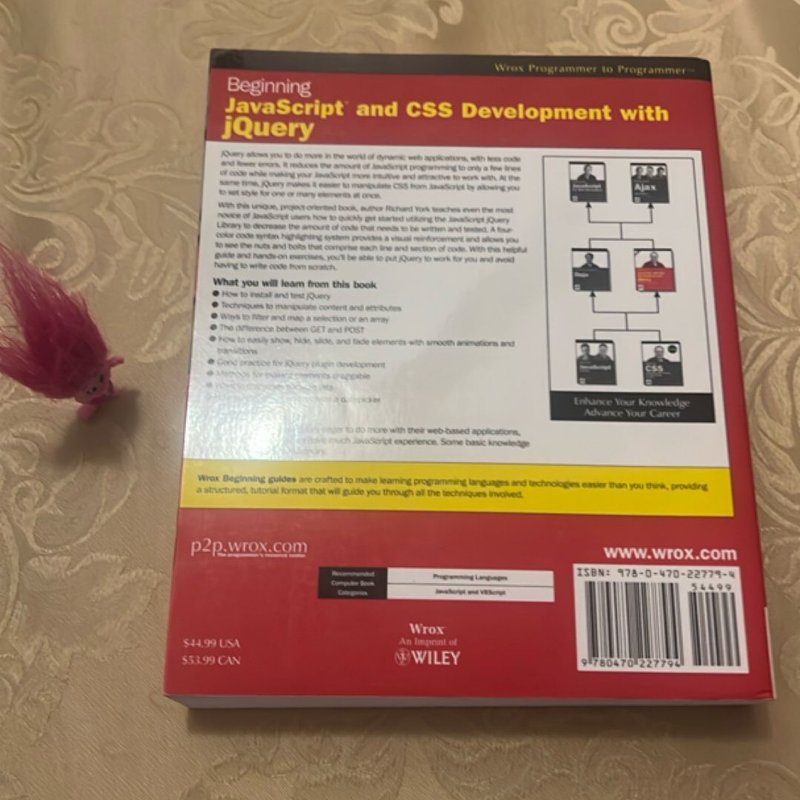 Beginning JavaScript and CSS Development with jQuery by Richard York