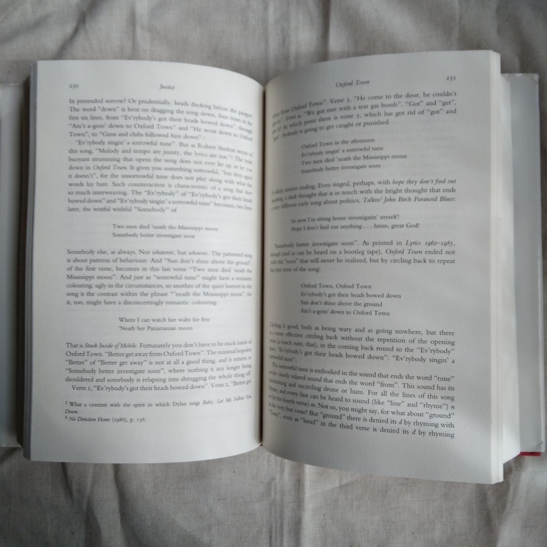Dylan's Visions of Sin by Christopher Ricks