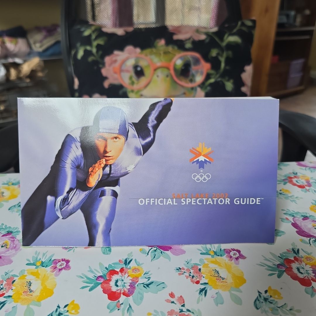*Winter Olympics!*🏅⛸️⛷️ Salt Lake 2002 Official Spectator Guide