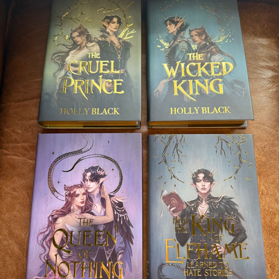 FAIRYLOOT Folk of The Air Box Set Cruel Prince by Holly Black w/ overlays