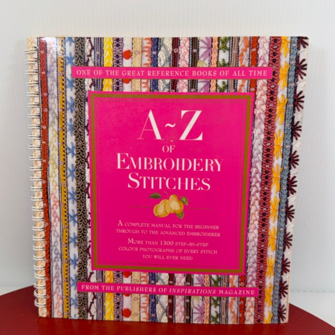A-Z of Embroidery Stitches