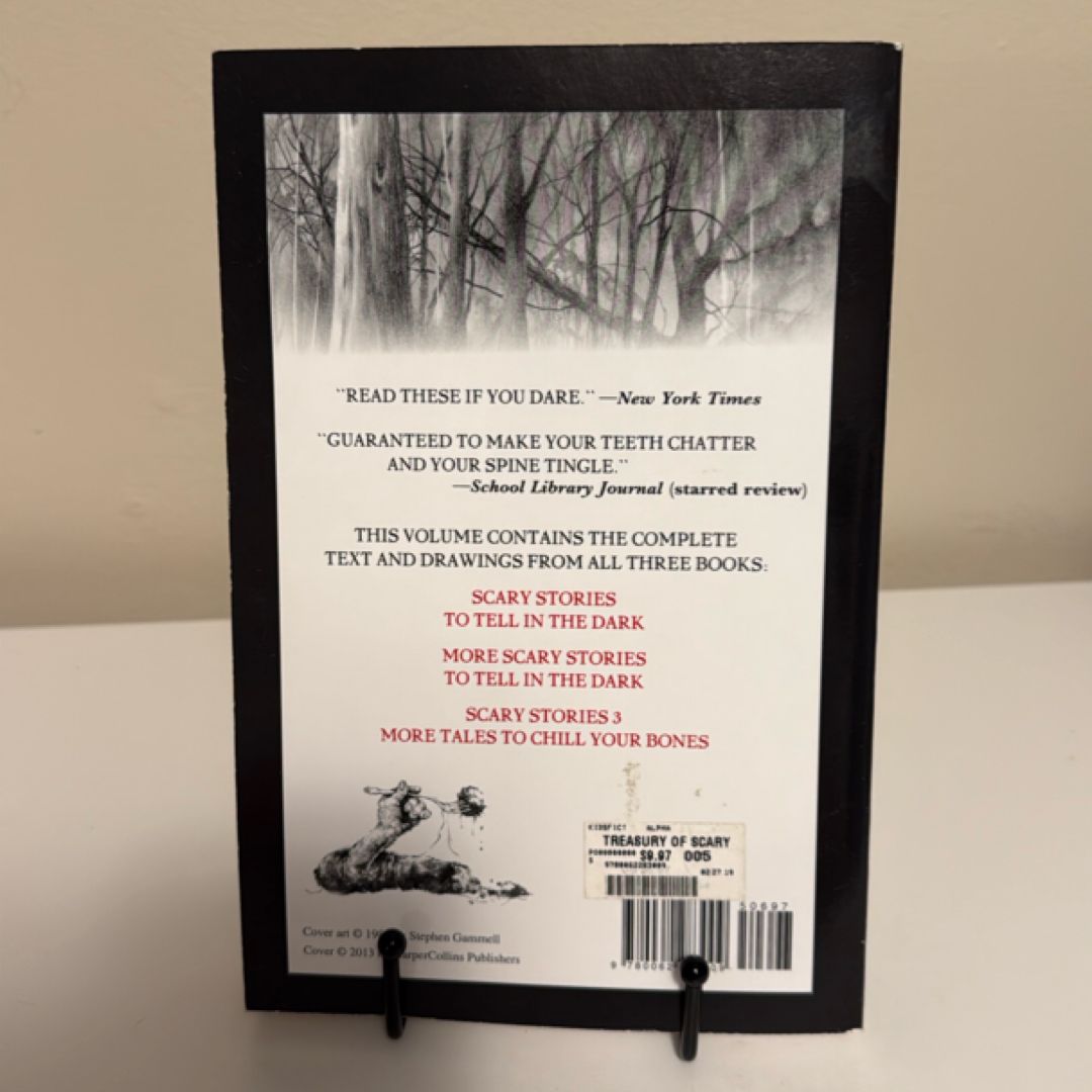 Scary Stories Treasury Three Books to Chill Your Bones