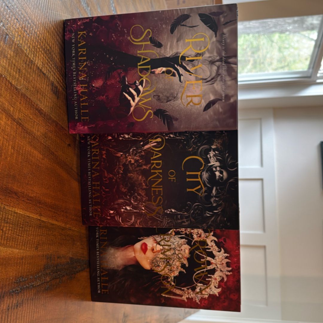 River of Darkness, City of Darkness, & Crown of Crimson (Underworld Gods 1-3