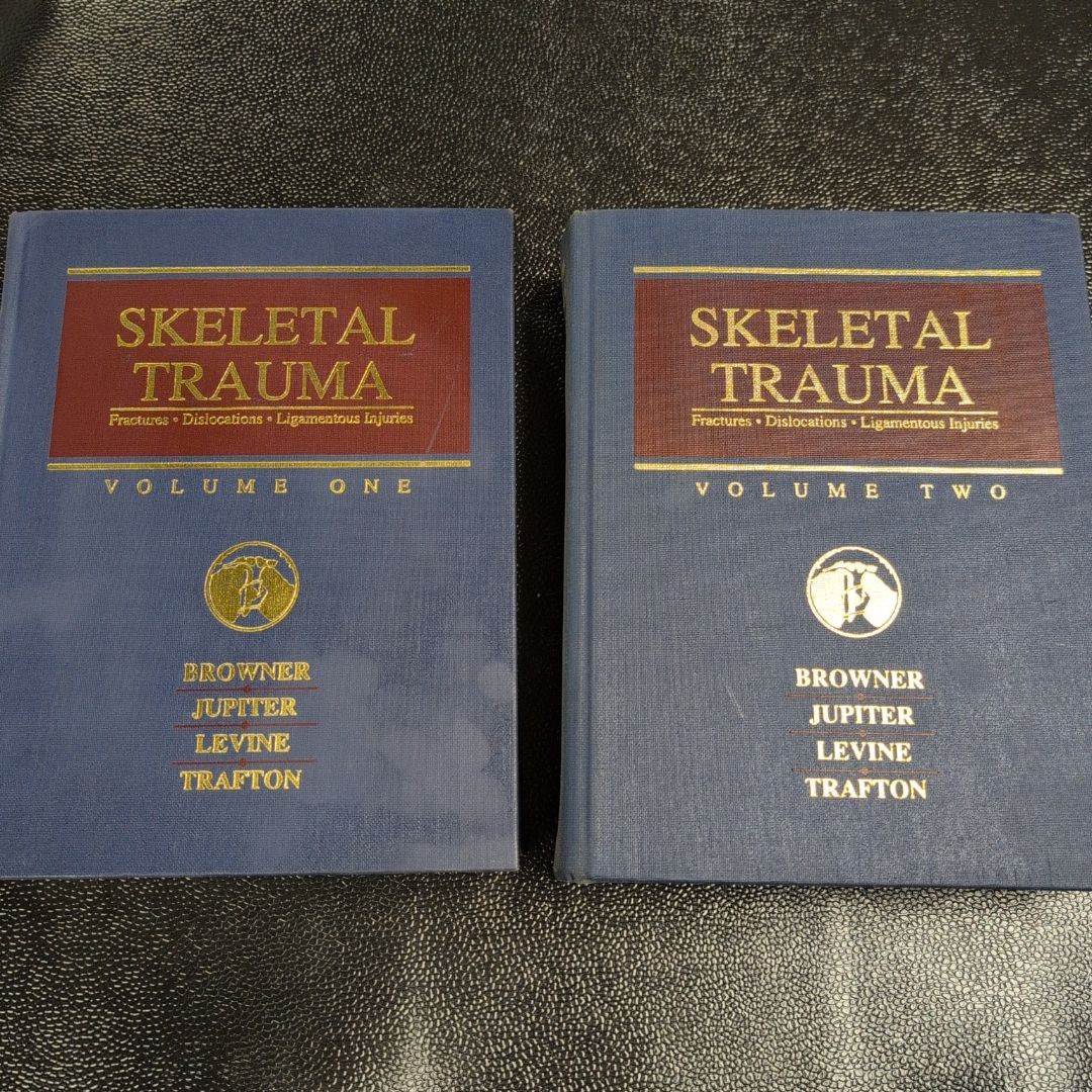 Skeletal Trauma (1991) (Vol 1 & 2)