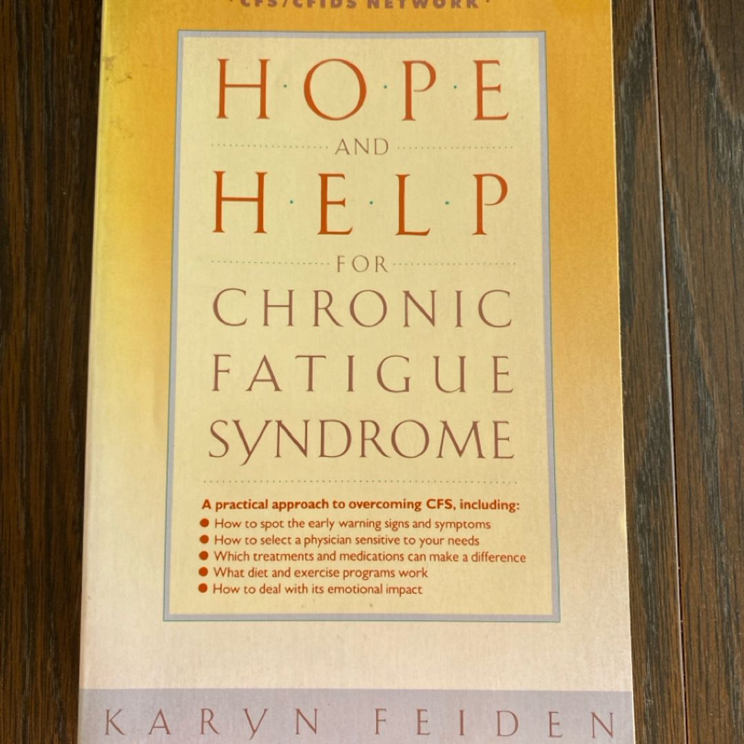 Hope and Help for Chronic Fatigue Syndrome