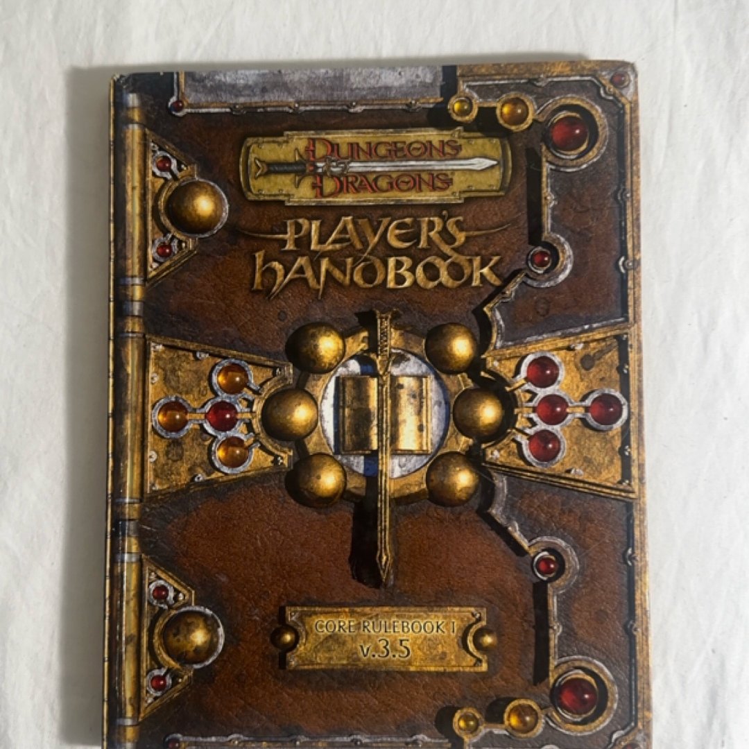 Dungeons & Dragons Players Handbook Core Rulebook 1