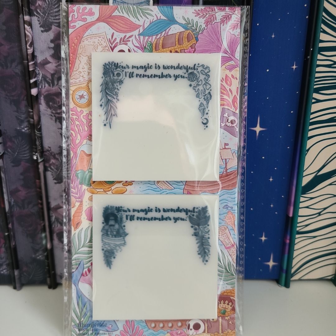 Illumicrate sticky notes inspired by Fathomfolk 