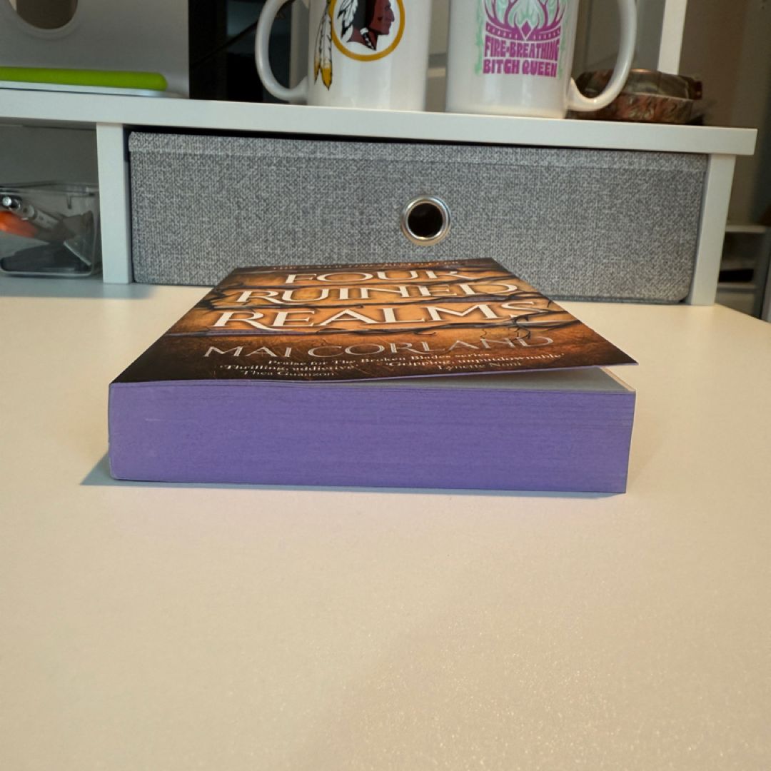 *Sprayed Edges**The Works* SE paperback Four Ruined Realms