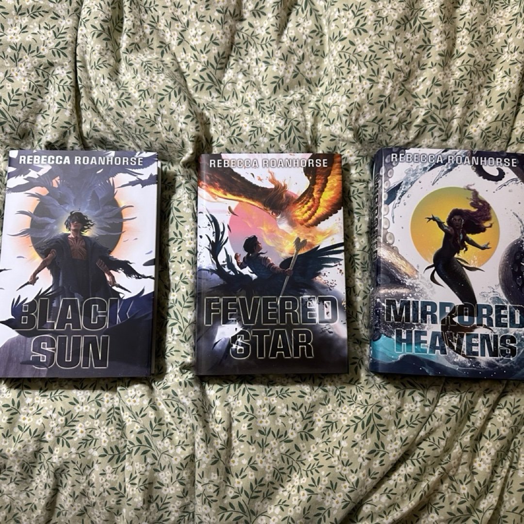 Between Earth And Sky Trilogy- Black Sun, Fevered Star, Mirrored Heavens
