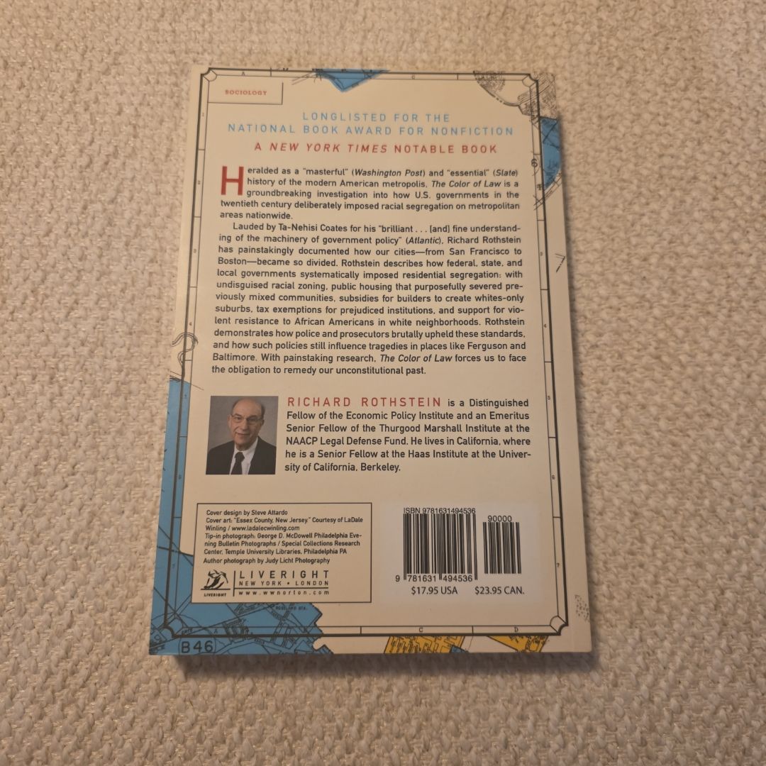 The Color of Law by Richard Rothstein, Paperback | Pangobooks