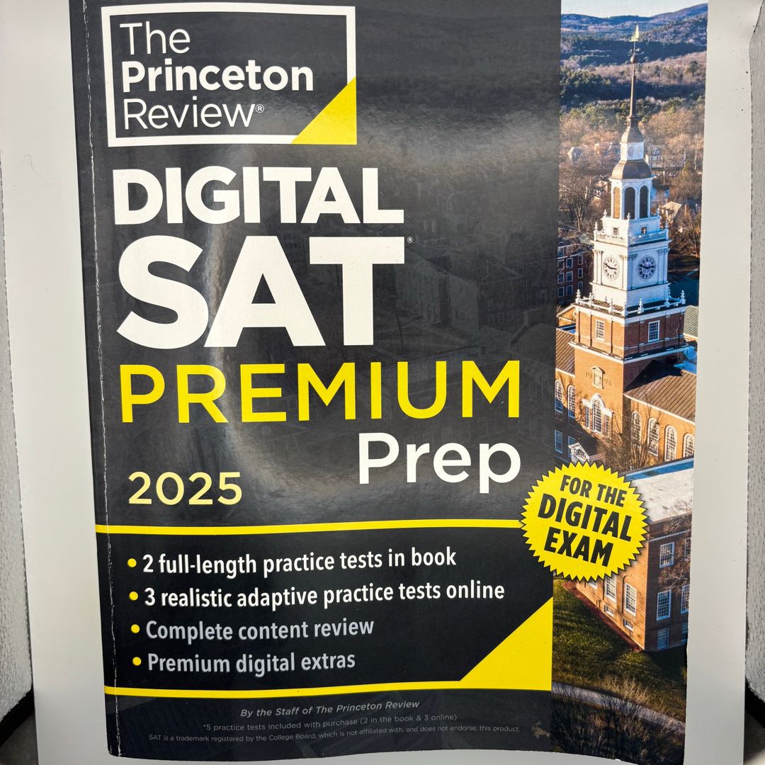 Princeton Review Digital SAT Premium Prep 2025