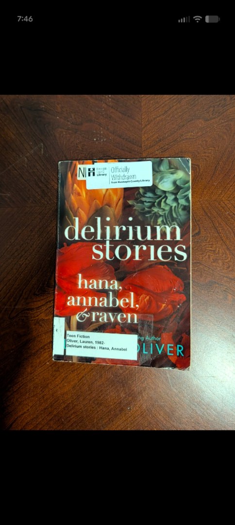 Delirium Stories: Hana, Annabel, Raven, and Alex