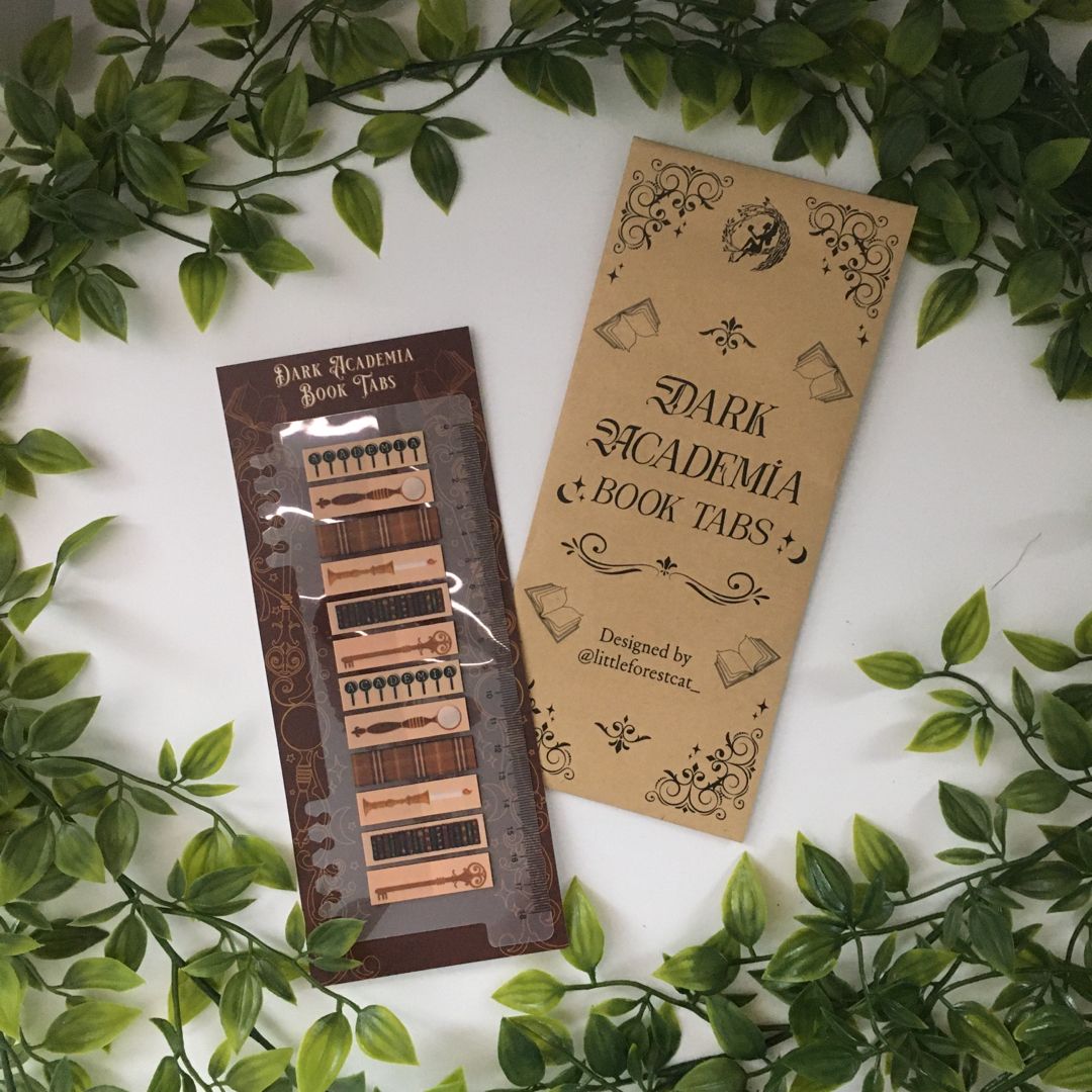 Dark Academia Page Tabs FairyLoot Exclusive 