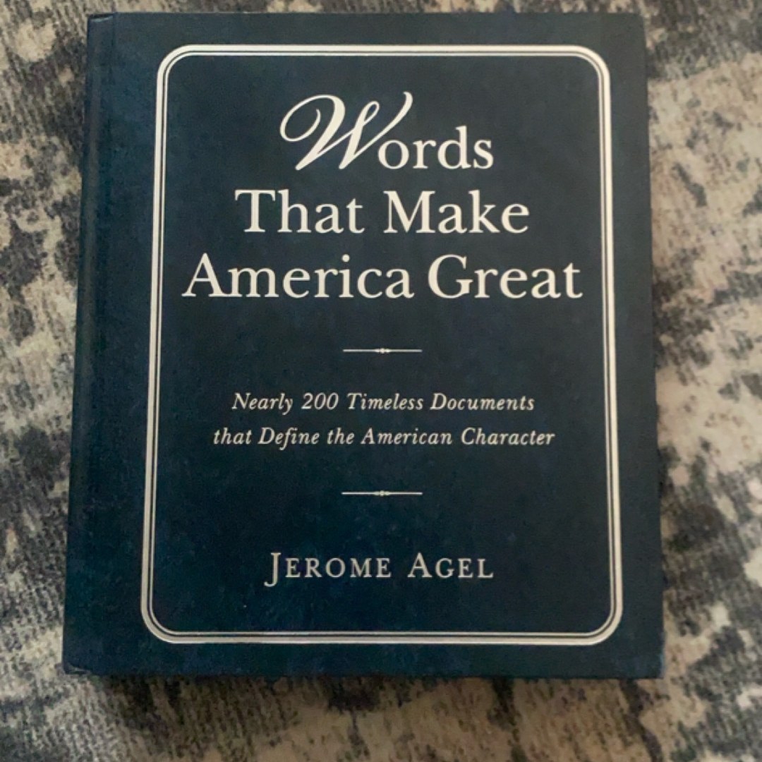Words That Make America Great