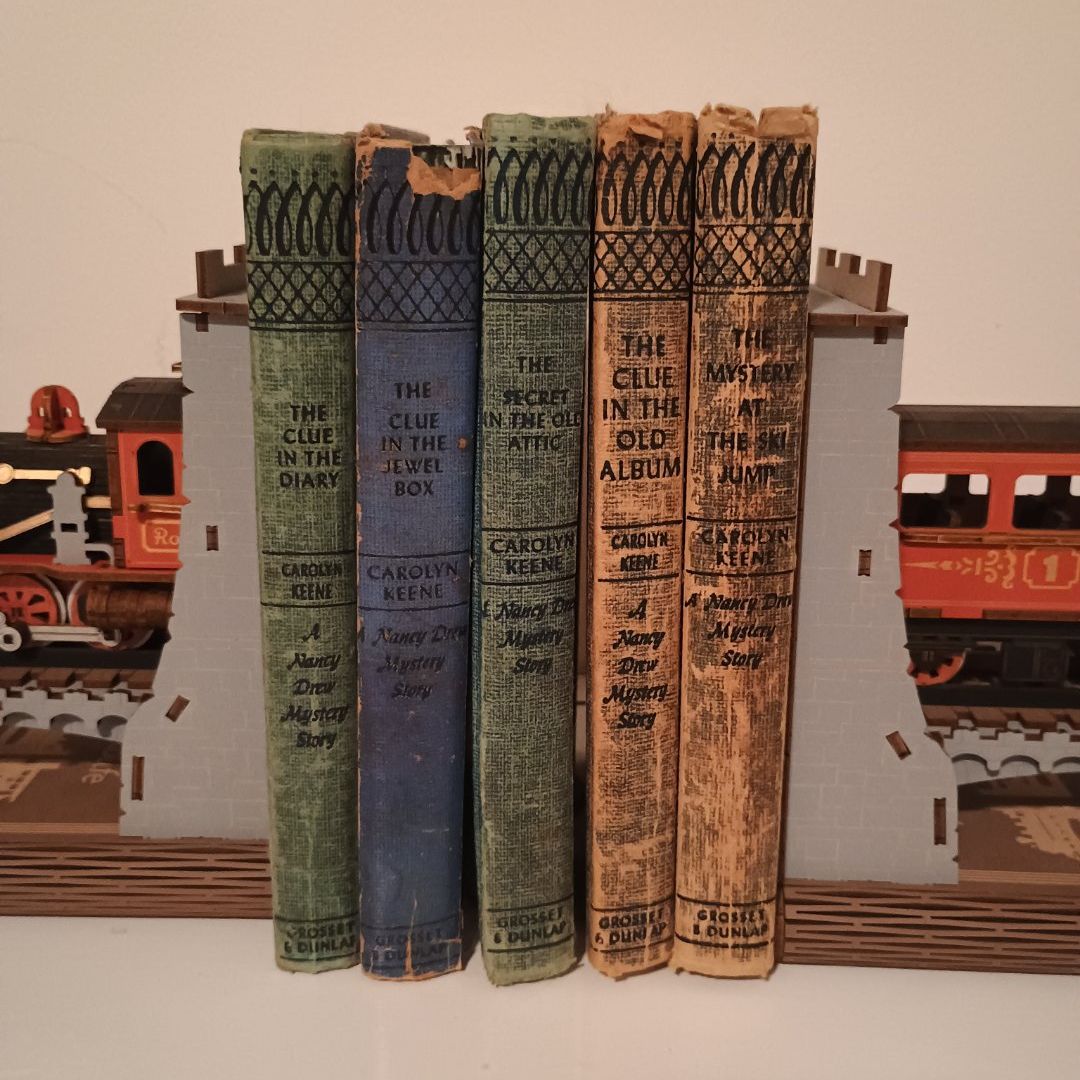 Nancy Drew Lot (Blue Tweed)