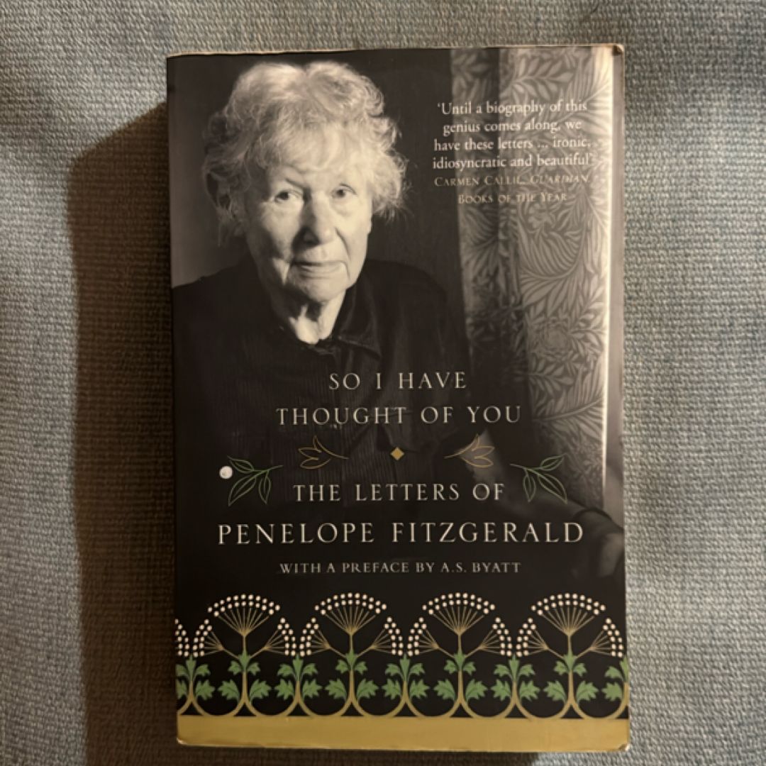 So I Have Thought of You