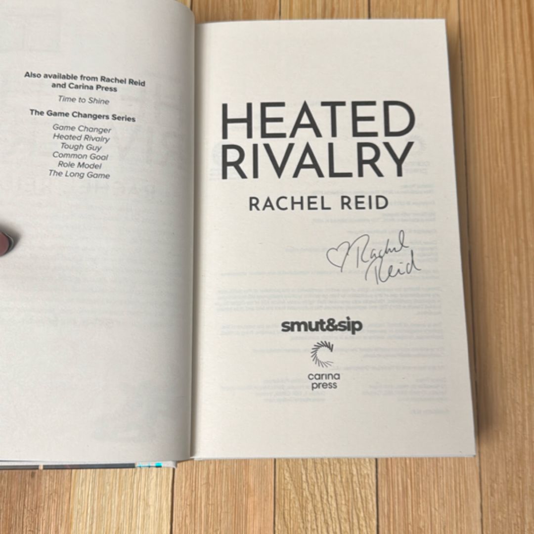 Heated Rivalry by Rachel Reid, Hardcover | Pangobooks