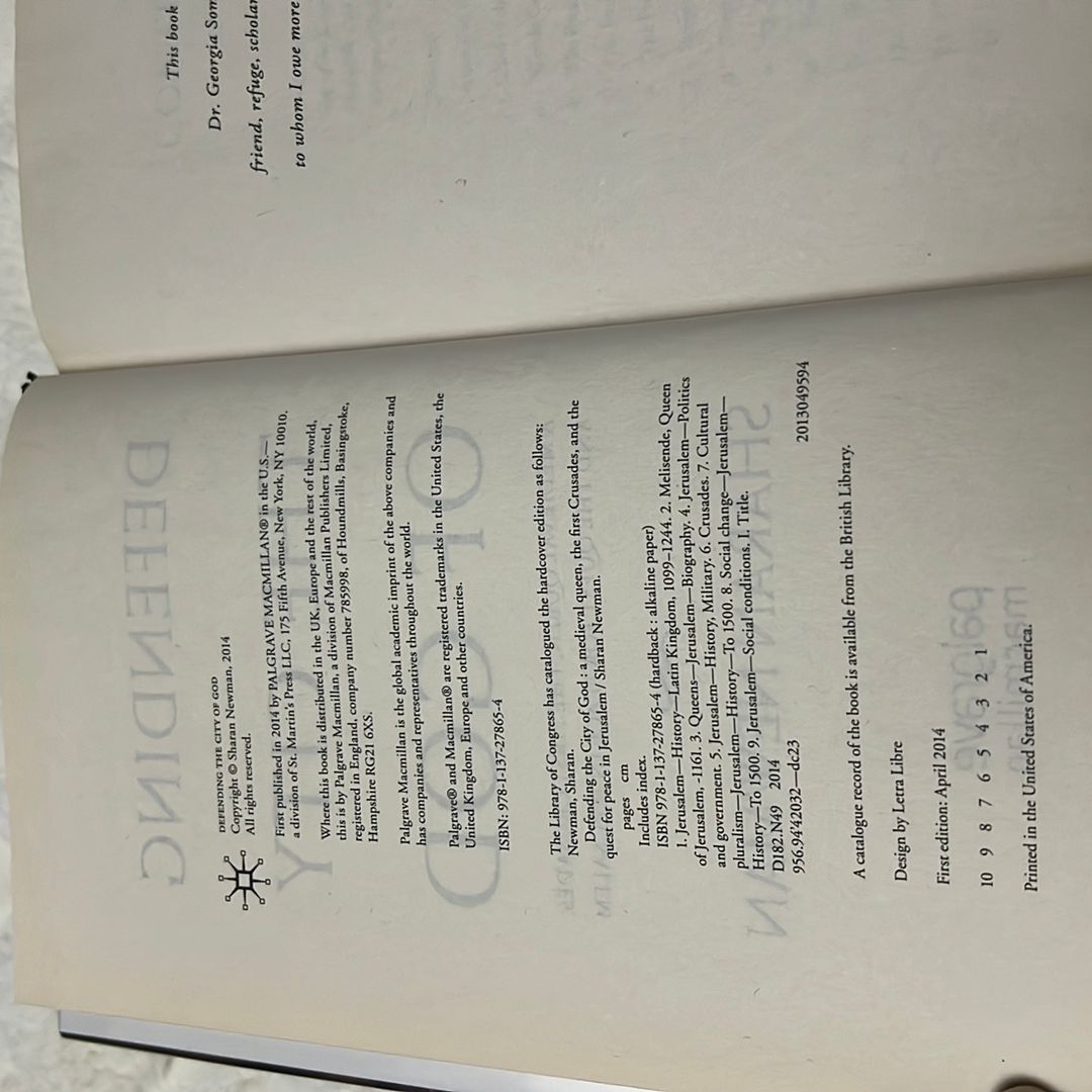 Defending the City of God