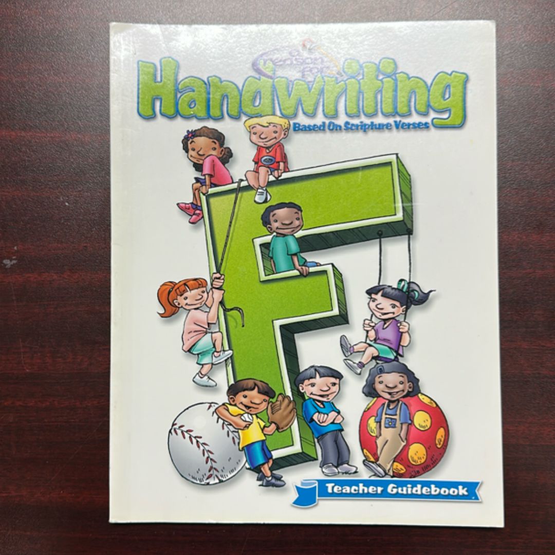 A Reason for Handwriting Words of Wisdom Teacher Guidebook