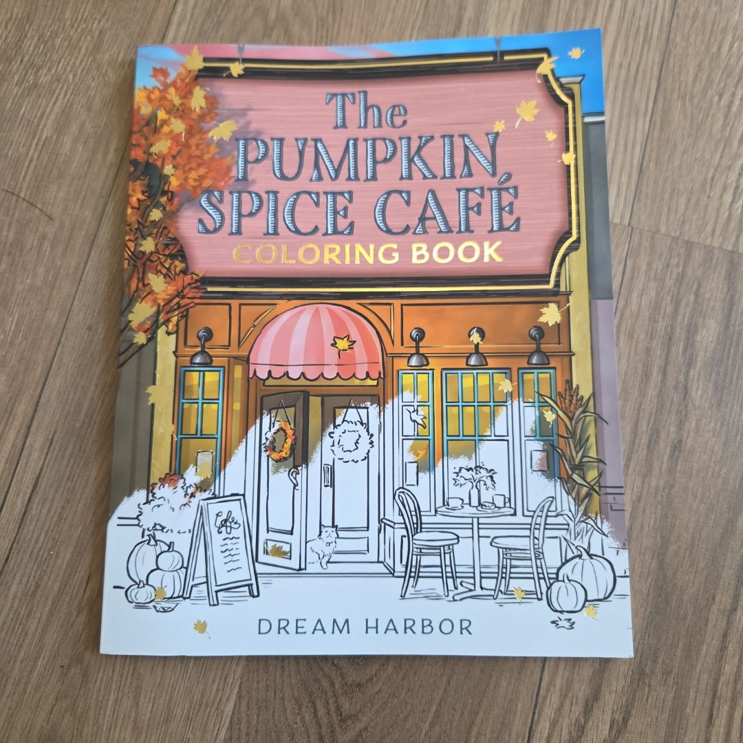 The Pumpkin Spice Café Coloring Book