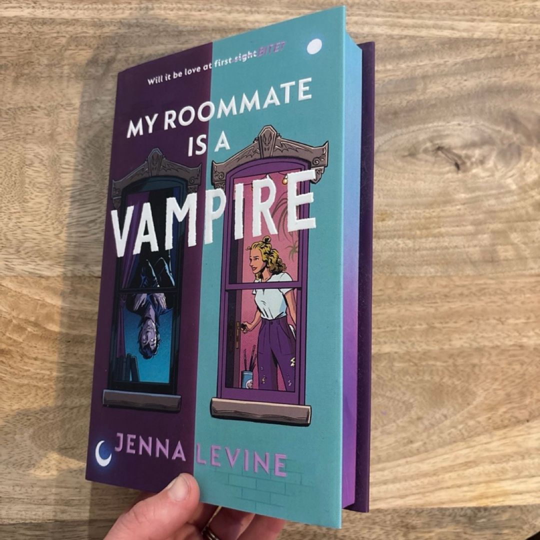 FairyLoot Exclusive Edition My Roommate is a Vampire by Jenna Levive