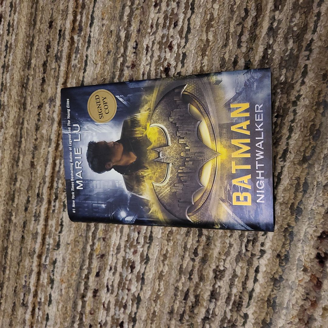 Batman Nightwalker AUTOGRAPHED by Marie Lu (SIGNED EDITION) Available Janury 2, 2018