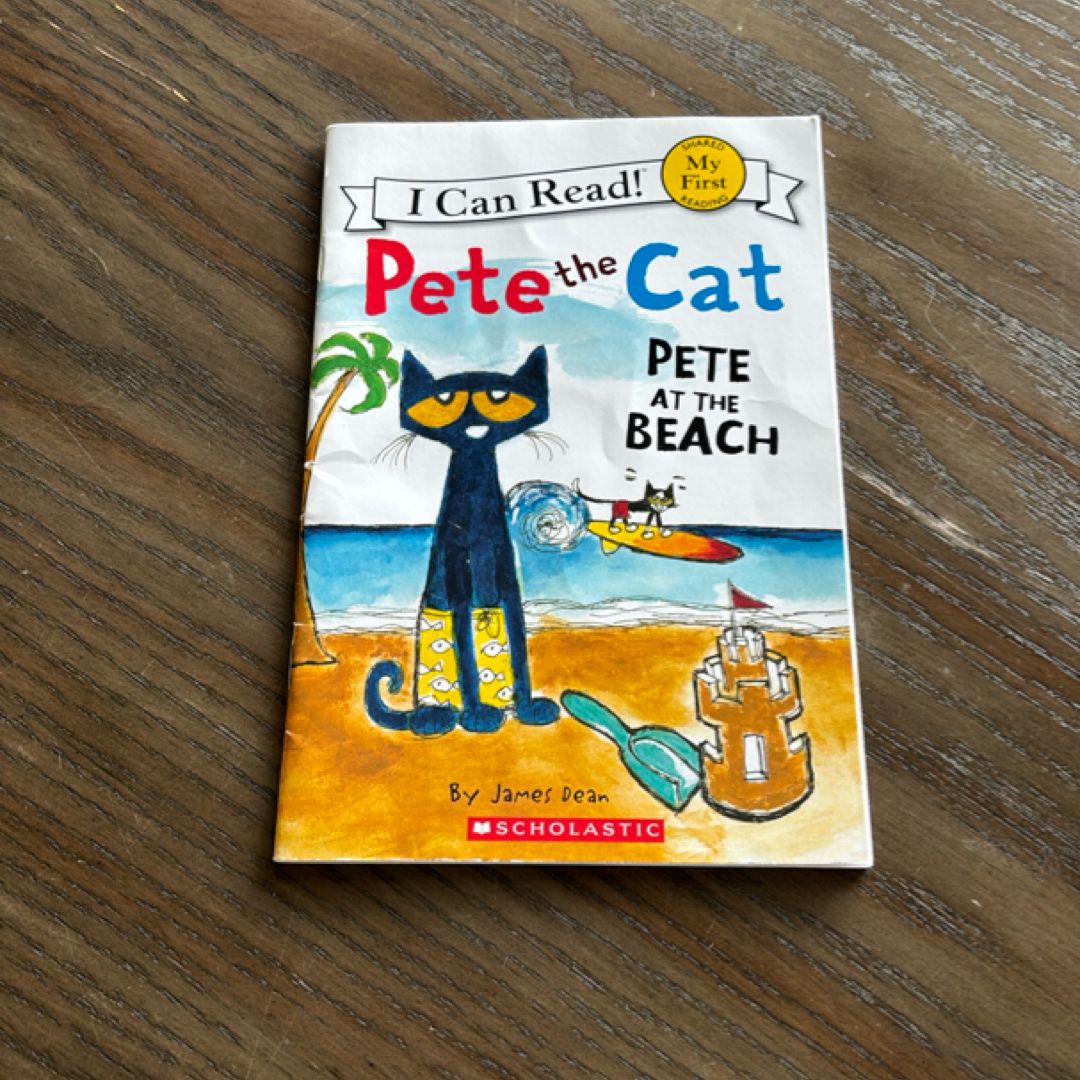 Pete the Cat Pete at the Beach