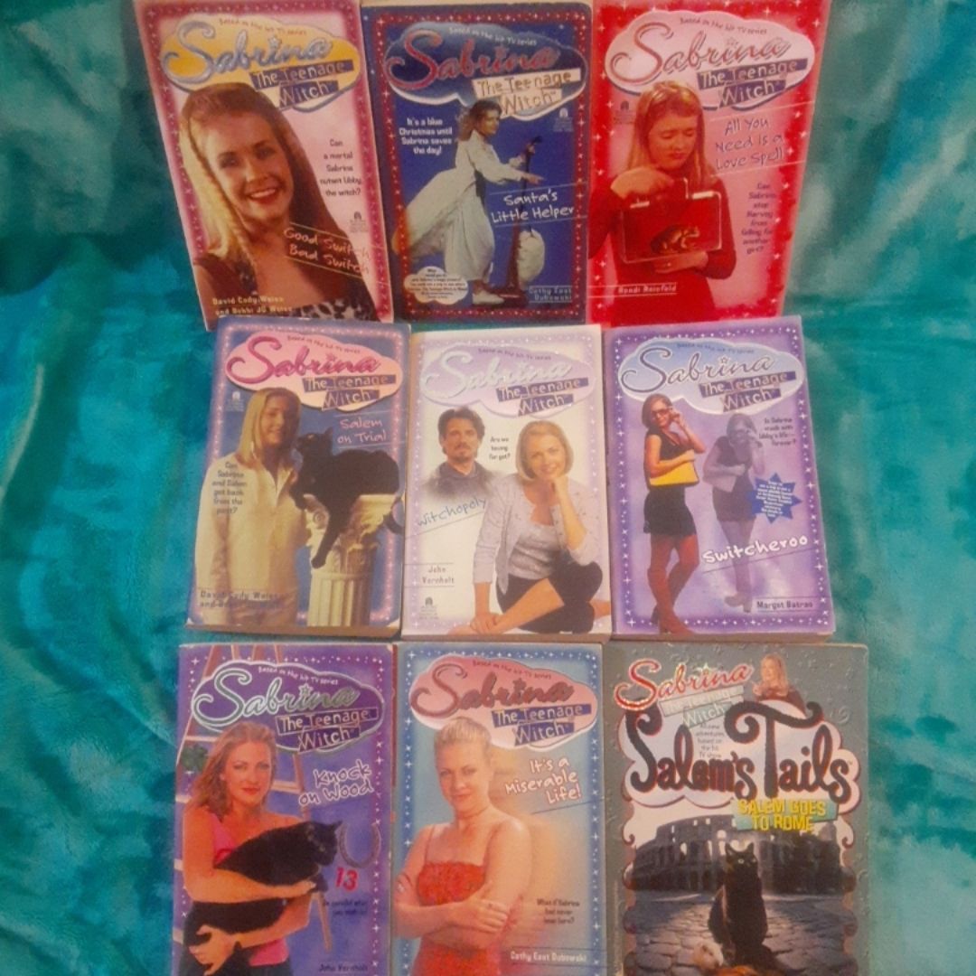 9 Sabrina the teenage witch Archway book lot!