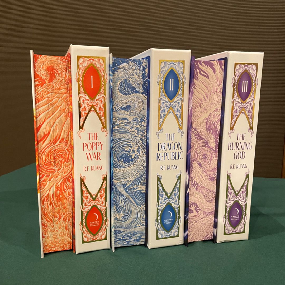 The Poppy War Trilogy Illumicrate 10 Year Anniversary Special Edition